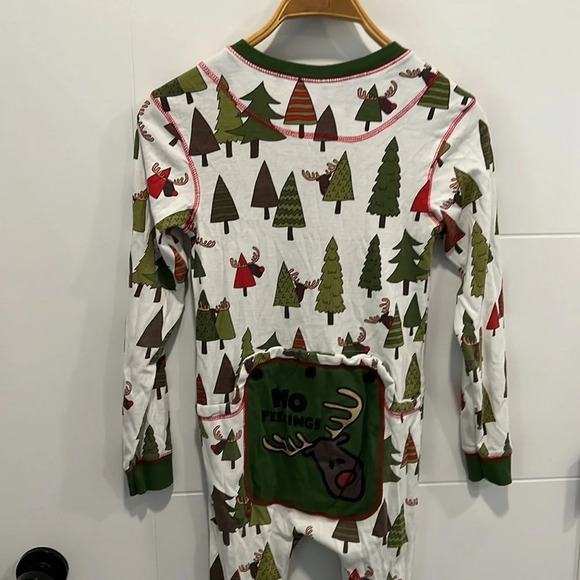 The lazy one kids  size 12 holiday onsie - Picture 7 of 9